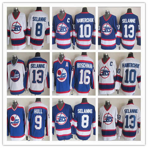 Vintage Winnipeg Jets Hockey Teemu Selanne Jersey 8 Selanne 10 Dale Hawerchuk 9 Bobby Hull Laurie Boschman Vintage CCM Jersey Blue White, 8 blue
Vintage Winnipeg Jets Hockey Teemu Selanne Jersey 8 Selanne 10 Dale Hawerchuk 9 Bobby Hull Laurie Boschman Vintage CCM Jersey Blue White, 8 blue