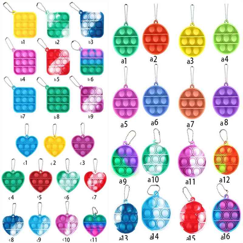 push Toy key chain bubble keychain fidget Toys Tie dye Decompression Anti Stress Bubbles Board keyring H38NTD8
push Toy key chain bubble keychain fidget Toys Tie dye Decompression Anti Stress Bubbles Board keyring H38NTD8