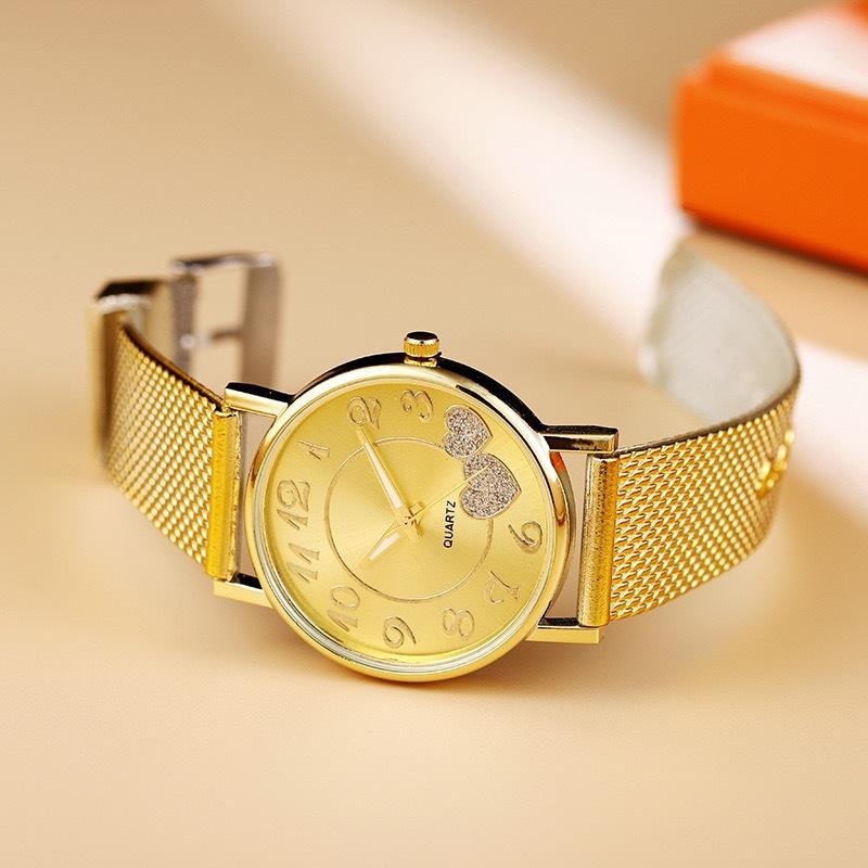 Wristwatches Fashion Women's Brand Watch Rose Gold Clock Stainless Steel Mesh Belt Watches For Women Luxury Quartz Wrist, 28035-4
Wristwatches Fashion Women's Brand Watch Rose Gold Clock Stainless Steel Mesh Belt Watches For Women Luxury Quartz Wrist, 28035-4