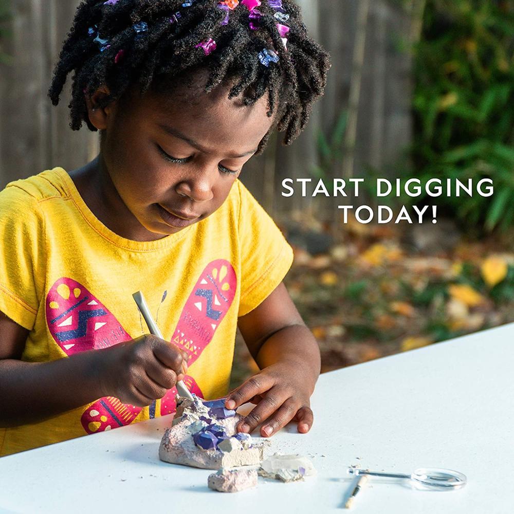Archeology Dig Discovery Kit Excavate Gems Fossils Rocks Minerals Great Science gift Mineralogy and Geology Enthusiasts Xmas H1009
Archeology Dig Discovery Kit Excavate Gems Fossils Rocks Minerals Great Science gift Mineralogy and Geology Enthusiasts Xmas H1009