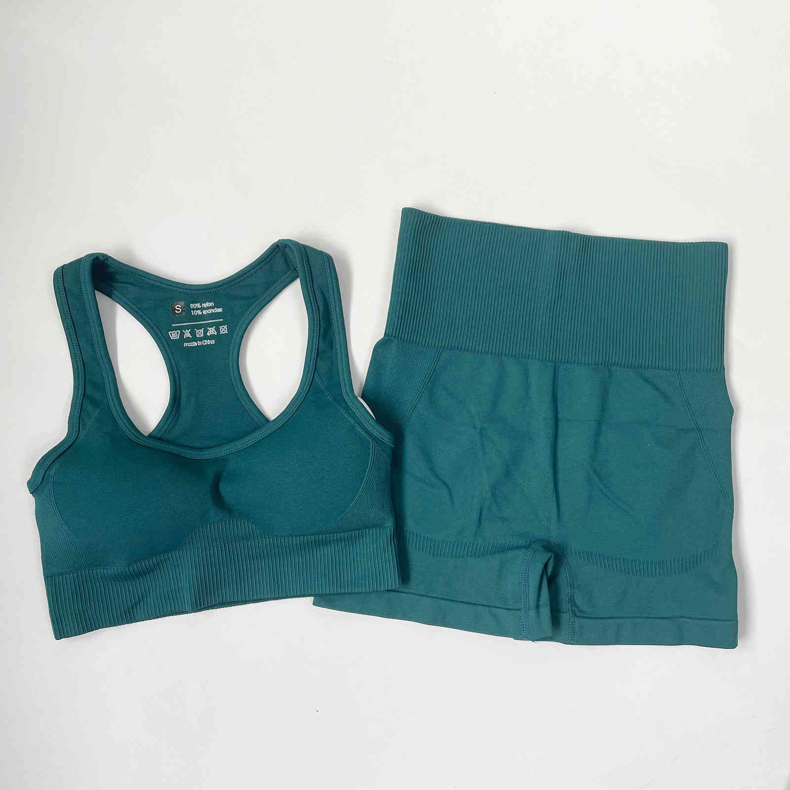 tracksuits sport suit seamless yoga knitted vest sports slim pants bra hip tight fitness, Gray
tracksuits sport suit seamless yoga knitted vest sports slim pants bra hip tight fitness, Gray