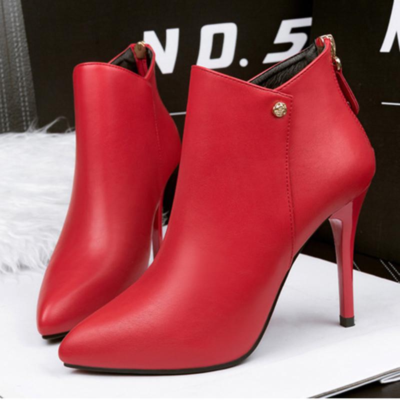 Boots 2021 Fashion Women 's High Heel Leather Designer Fur Ankle For Winter Spring Sexy Pointed, Black
Boots 2021 Fashion Women 's High Heel Leather Designer Fur Ankle For Winter Spring Sexy Pointed, Black