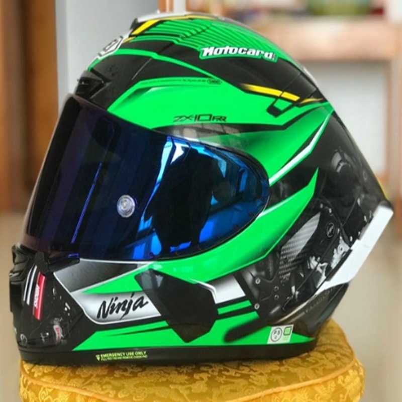 Motorcycle Helmets Full Face Helmet X14 ZX-10RR GREEN Riding Motocross Racing Motobike, B helmet
Motorcycle Helmets Full Face Helmet X14 ZX-10RR GREEN Riding Motocross Racing Motobike, B helmet
