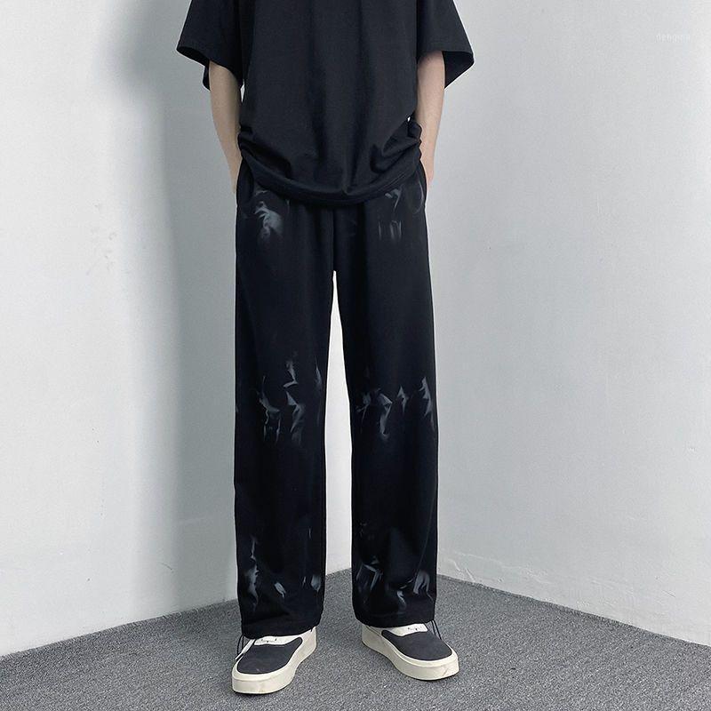 Men's Pants Men Spring Autumn Korean Fashion Street Loose Tie-dyed Casual Pant Male Straight Trousers Ruffian Handsome Clothes, White
Men's Pants Men Spring Autumn Korean Fashion Street Loose Tie-dyed Casual Pant Male Straight Trousers Ruffian Handsome Clothes, White