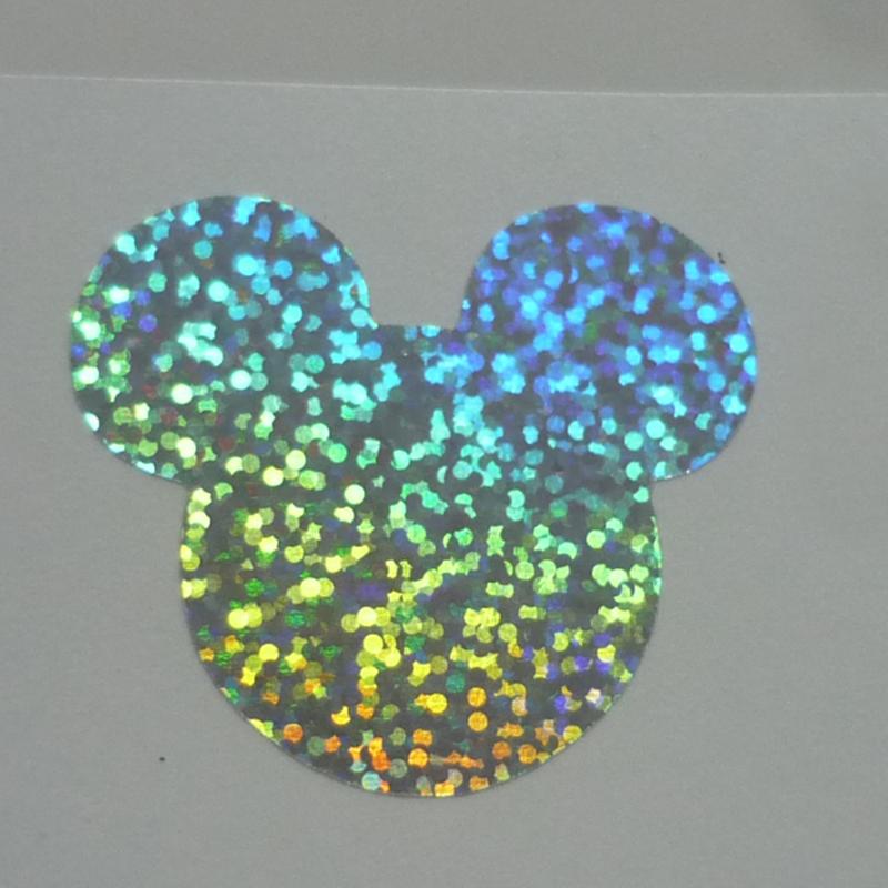 Silver Holographic Sparkle Glitter Hologram Mouse Head Stickers Envelope Package Seals Gift Wrap
Silver Holographic Sparkle Glitter Hologram Mouse Head Stickers Envelope Package Seals Gift Wrap