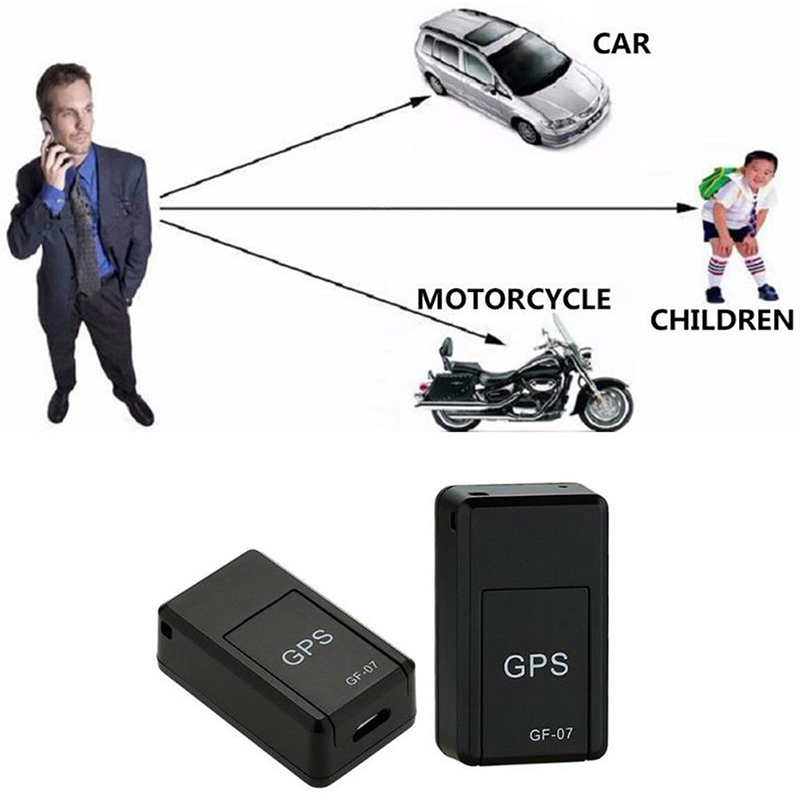 Mini GF07 Car GPS Tracker GSM GPRS Real Time Locator App With Strong Magnet Anti Lost Recording Vehicle Online Tracking Device