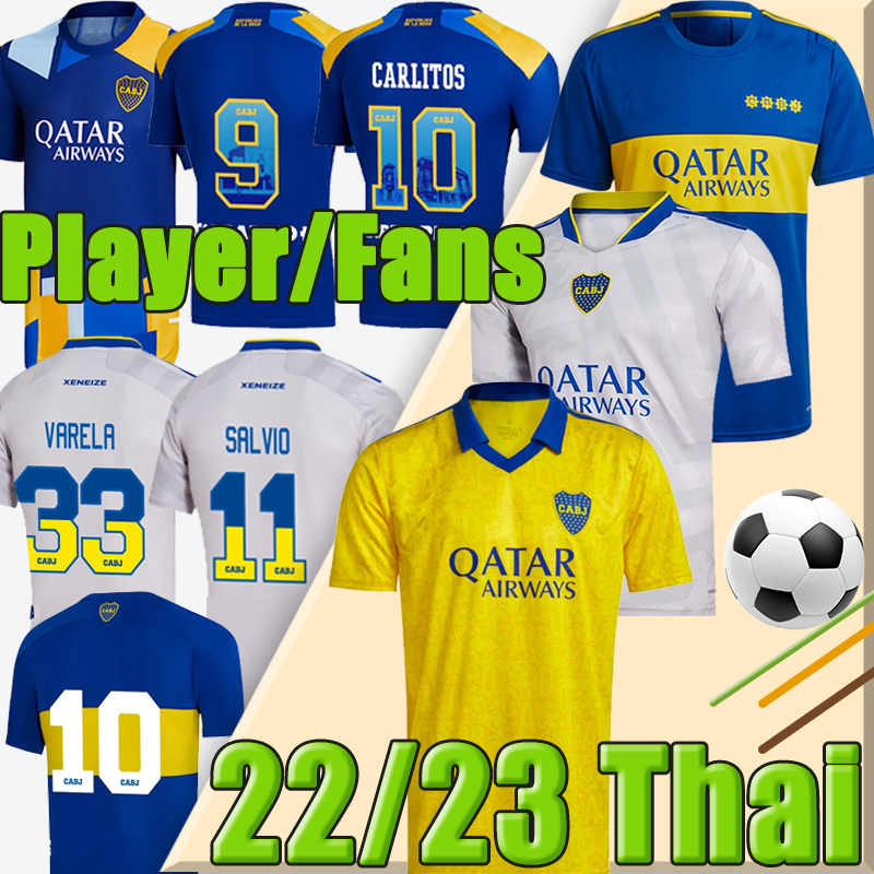 22/23 Boca Juniors soccer jerseys Fans Player version 2022 2023 VILLA SALVIO MEDINA VARELA camisa de futebol shirt Benedetto Salvio Pavón CABJ Men+Kids kits uniforms, 21-22 home
22/23 Boca Juniors soccer jerseys Fans Player version 2022 2023 VILLA SALVIO MEDINA VARELA camisa de futebol shirt Benedetto Salvio Pavón CABJ Men+Kids kits uniforms, 21-22 home