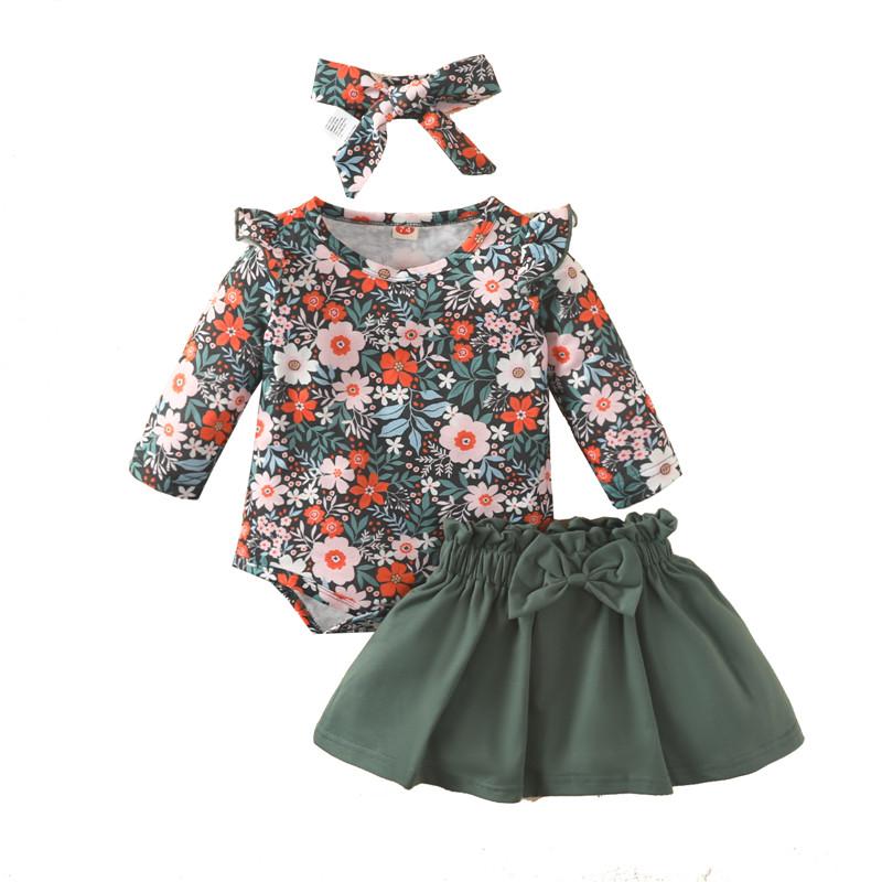 Clothing Sets Pudcoco Autumn Sweet 3pcs Baby Girls Skirt Set Floral Long Sleeve Romper Top+Elastic Waist Tutu Skirts+Bow Headband Born, White
Clothing Sets Pudcoco Autumn Sweet 3pcs Baby Girls Skirt Set Floral Long Sleeve Romper Top+Elastic Waist Tutu Skirts+Bow Headband Born, White