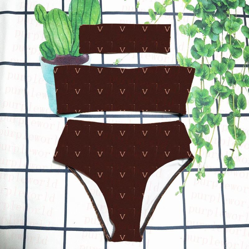 Fashion Brand Swimwear Women Velvet Three Pieces Set Classic Flora Embroidery Luxury Swimsuit Bikinis Set, Brown
Fashion Brand Swimwear Women Velvet Three Pieces Set Classic Flora Embroidery Luxury Swimsuit Bikinis Set, Brown