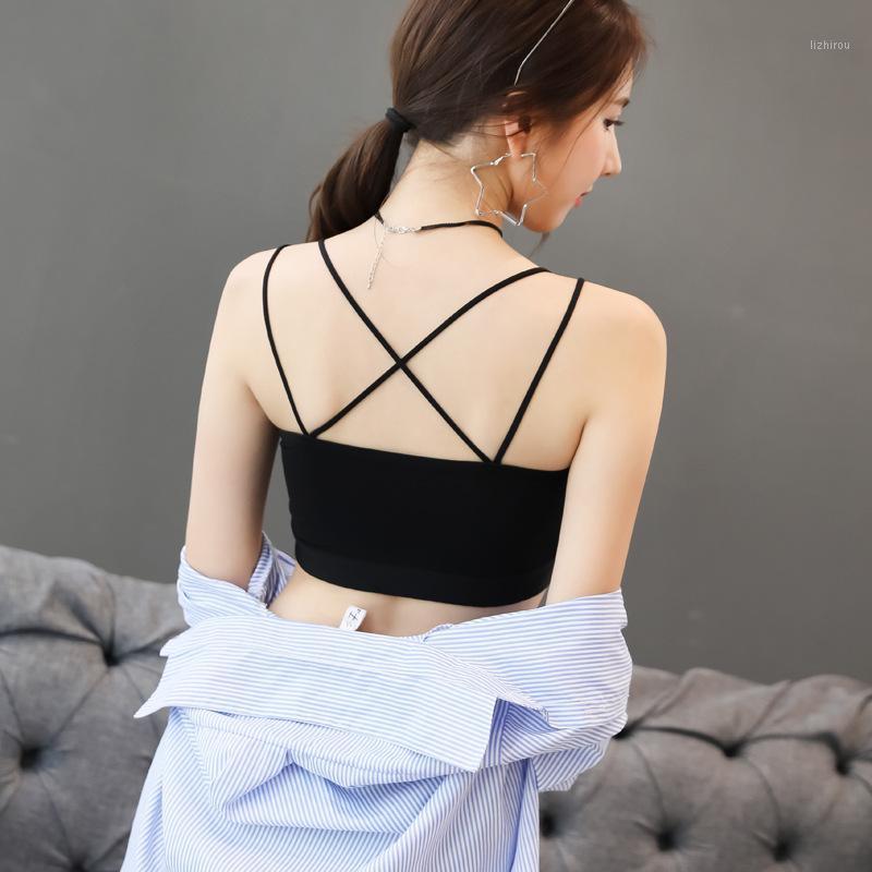 Sports Camisole Crop Top Cotton Breathable Tank Tops Beauty Back Hollow Sling Tube Underwear Seamless Wrapped Chest Bustiers & Corsets
Sports Camisole Crop Top Cotton Breathable Tank Tops Beauty Back Hollow Sling Tube Underwear Seamless Wrapped Chest Bustiers & Corsets