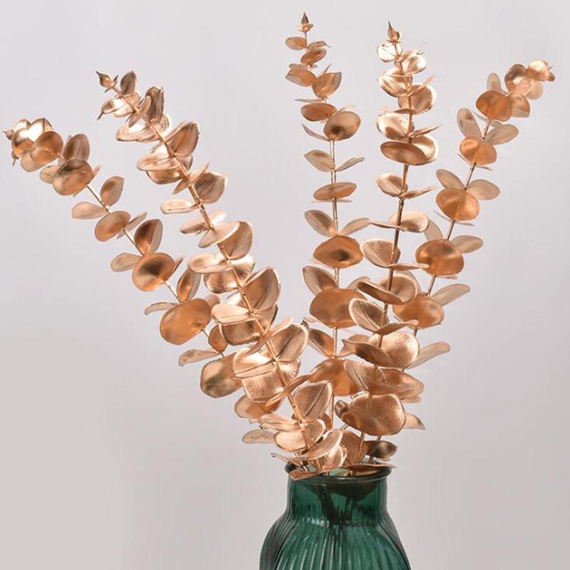 Decorative Flowers & Wreaths Home Decoration Artificial Golden Leaves Ginkgo Fake Flower False Blossom Eucalyptus Wedding
Decorative Flowers & Wreaths Home Decoration Artificial Golden Leaves Ginkgo Fake Flower False Blossom Eucalyptus Wedding