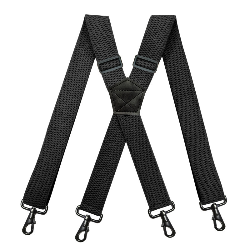 Mens Heavy Duty Work Suspenders 38cm Wide X-Shape with 4 Swivel Snap Hooks Adjustable Elastic Biker Snowboard Trouser Braces
Mens Heavy Duty Work Suspenders 38cm Wide X-Shape with 4 Swivel Snap Hooks Adjustable Elastic Biker Snowboard Trouser Braces