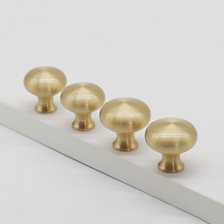 4pcs solid simple drawer knob furniture door handle hardware cabinet wardrobe shoe single hole round cone pull