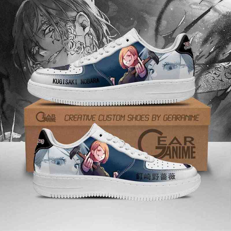 Diy Anime Shoes Kugisaki Nobara Jujutsu Kaisen Air Sneakers Custom Casual Running Sport Walking Lightweight Tennis, Others
Diy Anime Shoes Kugisaki Nobara Jujutsu Kaisen Air Sneakers Custom Casual Running Sport Walking Lightweight Tennis, Others