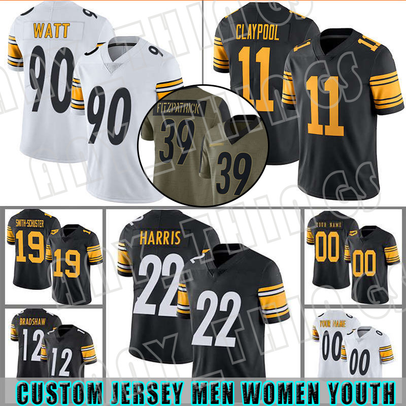 22 Najee Harris Custom T.J. Watt Football Juju Smith-Schuster Jersey Chase Claypool Pittsburghs Minkah Fitzpatrick Troy Polamalu Steeleres J, Black;red
22 Najee Harris Custom T.J. Watt Football Juju Smith-Schuster Jersey Chase Claypool Pittsburghs Minkah Fitzpatrick Troy Polamalu Steeleres J, Black;red