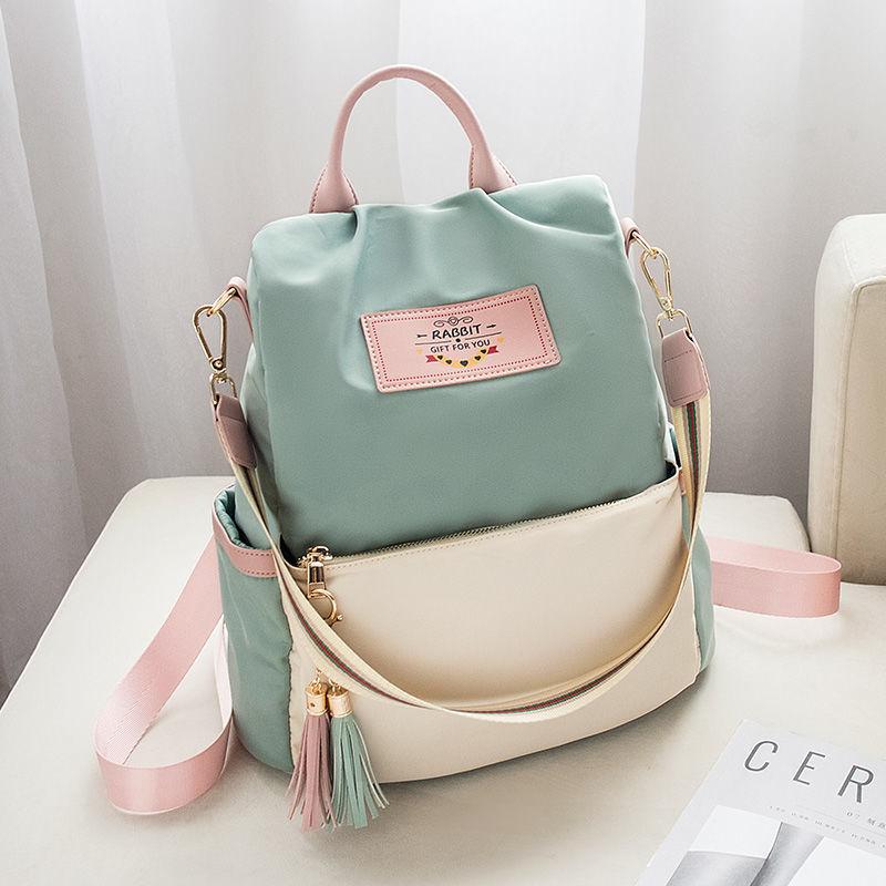 Backpack Oxford Cloth Female Super Fire Small Student Korean Version Large-capacity Travel School Bag
Backpack Oxford Cloth Female Super Fire Small Student Korean Version Large-capacity Travel School Bag