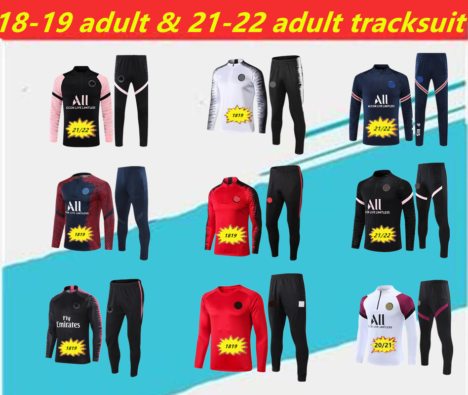 2021 / 22 Pari sportswear tracksuits long sleeve adult training suit mbappe 18 19 changdal jogging suit, size -2xl, Black
2021 / 22 Pari sportswear tracksuits long sleeve adult training suit mbappe 18 19 changdal jogging suit, size -2xl, Black