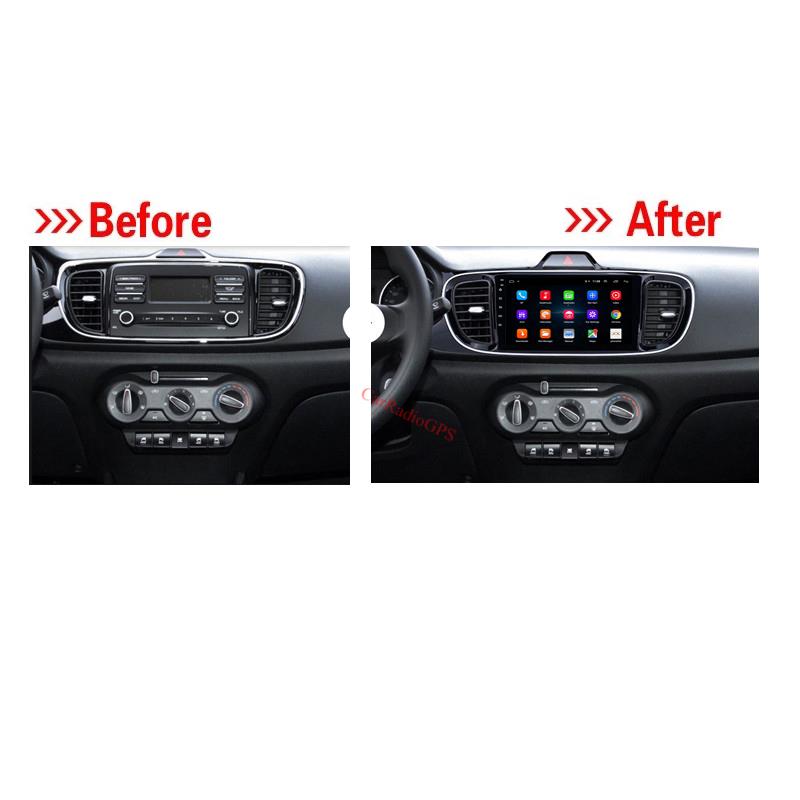 car dvd Radio Player for KIA PEGAS-2017 Left Hand Driving Head Unit with DVR Digital TV Rearview Camera SWC Android 10 9 Inch GPS Navigation