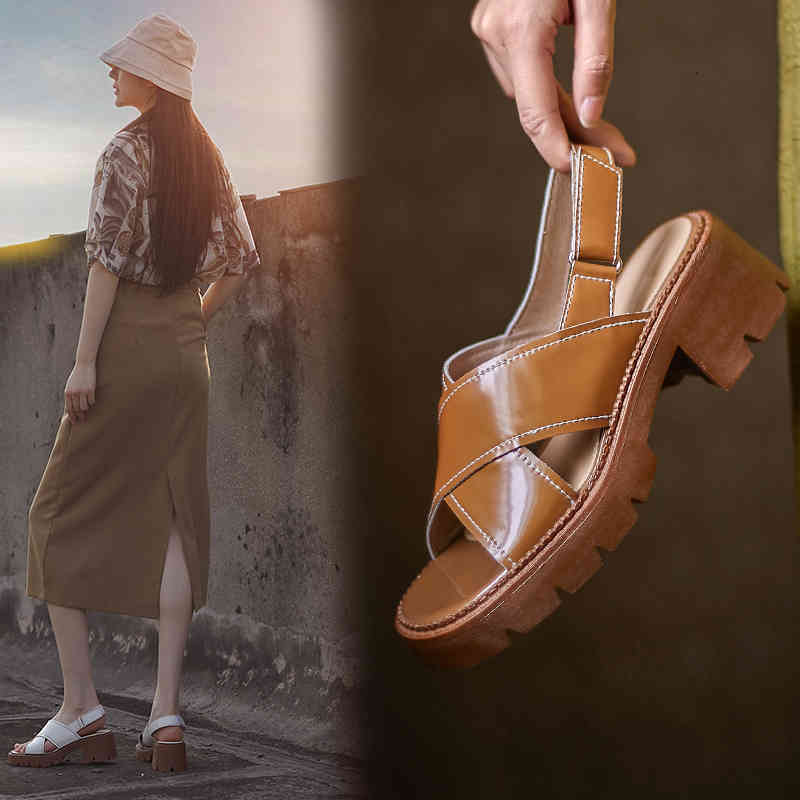 sandals genuine women's sandals with genuine leather summer shoes 22-24.5cm complete cross all-match straps platform fashion rw1d, Black
sandals genuine women's sandals with genuine leather summer shoes 22-24.5cm complete cross all-match straps platform fashion rw1d, Black