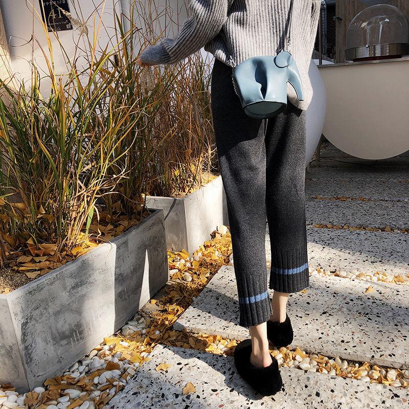 Women' Pants & Capris Women 2021 Autumn Winter Korean Style Knitted Female Casual Mid Waist Striped Trousers Ladies Loose Ankle-Length C54, Tiaowen
Women' Pants & Capris Women 2021 Autumn Winter Korean Style Knitted Female Casual Mid Waist Striped Trousers Ladies Loose Ankle-Length C54, Tiaowen