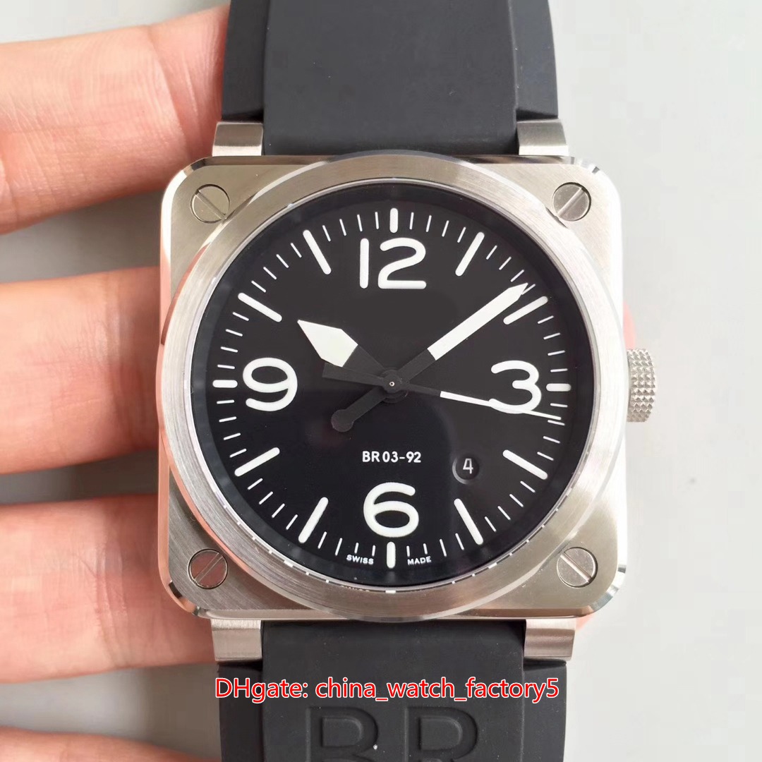 BR Factory 6 Style Top Quality Watches 42mm x 12mm Aviation BR 03-92 Heritage Sapphire Glass Swiss CAL.9015 Movement Automatic Mens Watch Men's Wristwatches
BR Factory 6 Style Top Quality Watches 42mm x 12mm Aviation BR 03-92 Heritage Sapphire Glass Swiss CAL.9015 Movement Automatic Mens Watch Men's Wristwatches