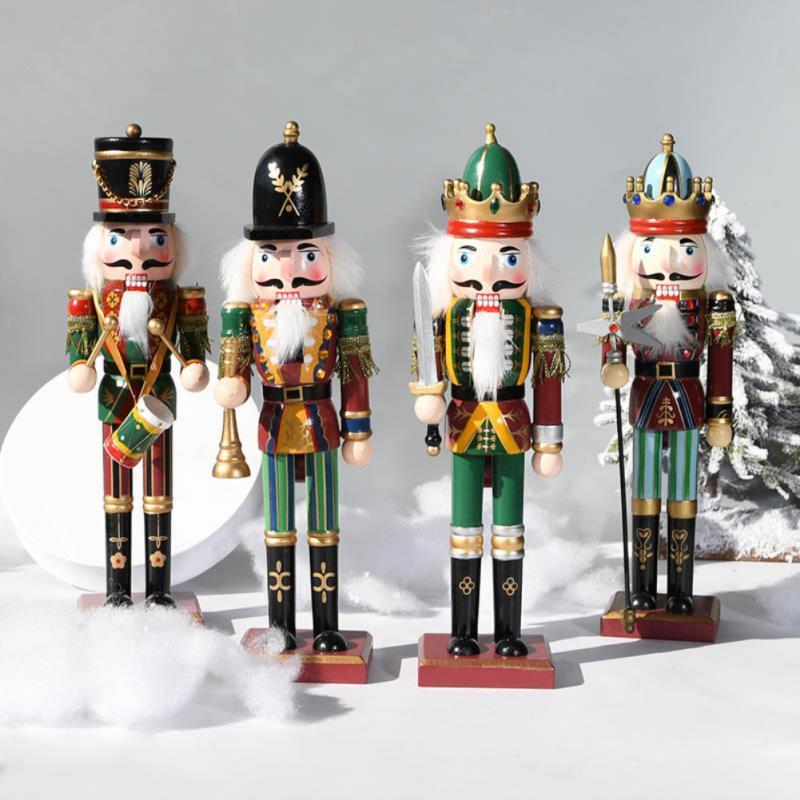 Christmas Decorations Nutcracker Soldier Ornaments 30cm 12In Retro Home Crafts Gifts For Kids
Christmas Decorations Nutcracker Soldier Ornaments 30cm 12In Retro Home Crafts Gifts For Kids