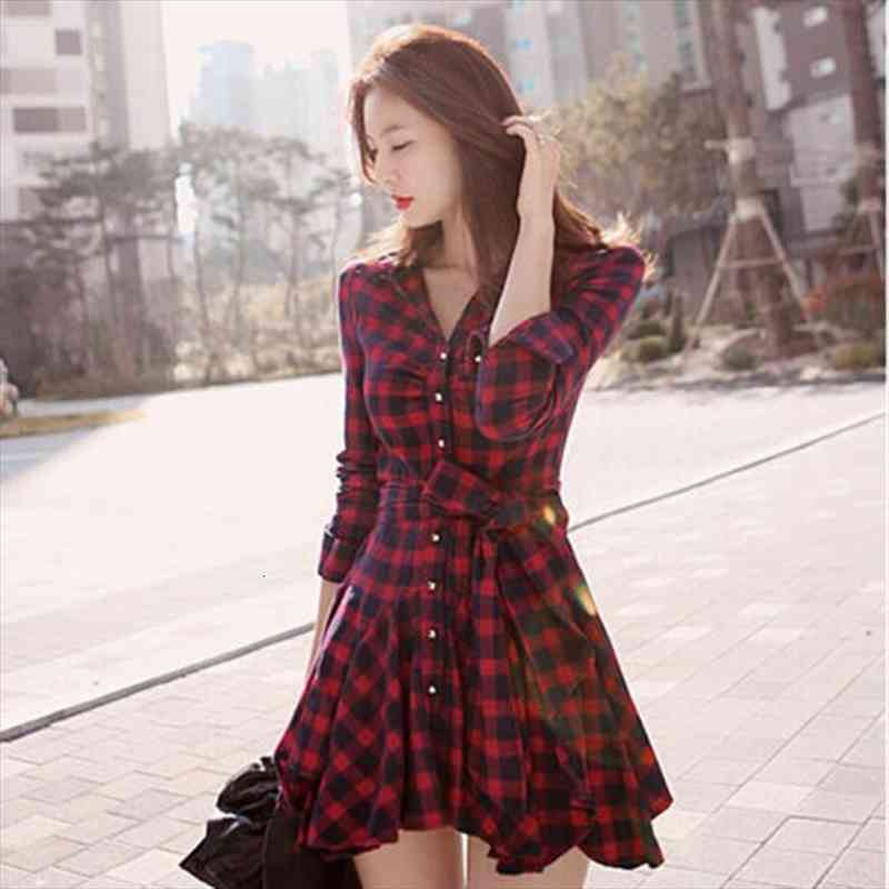 Women Fashion Casual Plaid Button Dress Summer Long-sleeve Ruched Fit And Flare Sashes Short Mini Dress, Black;gray
Women Fashion Casual Plaid Button Dress Summer Long-sleeve Ruched Fit And Flare Sashes Short Mini Dress, Black;gray