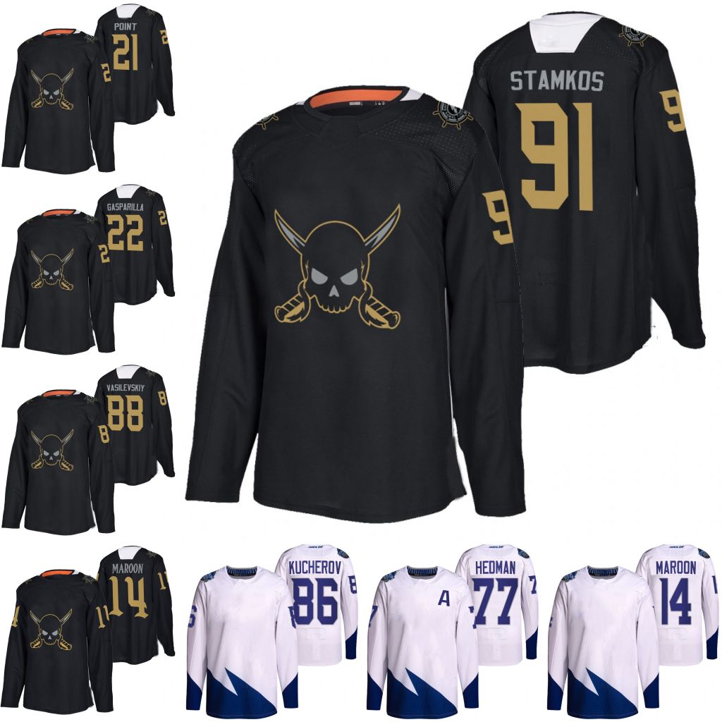 22 Gasparilla pirate warmup jersey patrick maroon Victor Hedman Andrei Vasilevskiy Nikita Kucherov Brayden Point Steven Stamkos Anthony Cirelli Palat jerseys, Youth s-xl
22 Gasparilla pirate warmup jersey patrick maroon Victor Hedman Andrei Vasilevskiy Nikita Kucherov Brayden Point Steven Stamkos Anthony Cirelli Palat jerseys, Youth s-xl