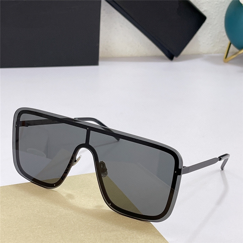 New high quality SL364 women men sunglasses Popular connected lens UV Protection Lens Summer Style Big Square metal Frame steampunk sun glas, White;black
New high quality SL364 women men sunglasses Popular connected lens UV Protection Lens Summer Style Big Square metal Frame steampunk sun glas, White;black