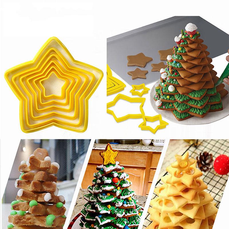 Baking Moulds 6Pcs/set Christmas Kitchen Deco Cookie Cutter Tools Gingerbread Tree Shaped Xmas Biscuit Mold Christams Cake Decorating
Baking Moulds 6Pcs/set Christmas Kitchen Deco Cookie Cutter Tools Gingerbread Tree Shaped Xmas Biscuit Mold Christams Cake Decorating