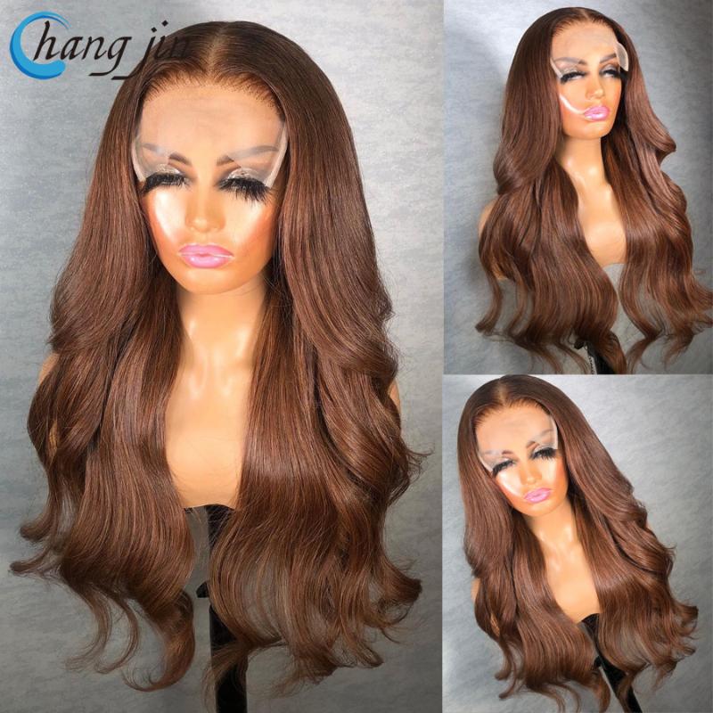 Lace Wigs Changjin Brown Color 13X4 Front For Women Peruvian Remy Human Hair With Baby Body Wave 4x4 Closure, Black;brown
Lace Wigs Changjin Brown Color 13X4 Front For Women Peruvian Remy Human Hair With Baby Body Wave 4x4 Closure, Black;brown