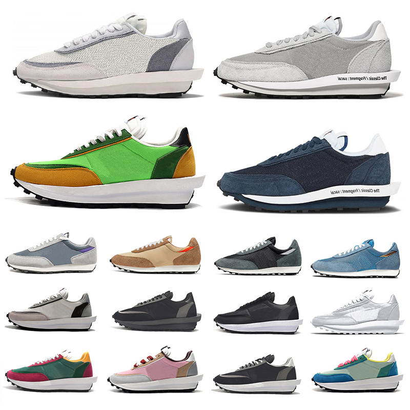 Sacais LDV Waffle Daybreak Running Shoes Fragment Light Smoke Grey Varsity Blackened Blue Summit White Black Nylon Wolf women men trainers Sports Sneakers 36-45, Pay for box
Sacais LDV Waffle Daybreak Running Shoes Fragment Light Smoke Grey Varsity Blackened Blue Summit White Black Nylon Wolf women men trainers Sports Sneakers 36-45, Pay for box
