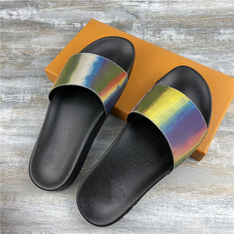 Classic Plaid Black Slipper Flip Flops Mens Womens Summer Sandals Beach Slide Slippers Ladies Sandali Firmati Da Donna Shoes PANTOUFLE Laser Colorful, Color01
Classic Plaid Black Slipper Flip Flops Mens Womens Summer Sandals Beach Slide Slippers Ladies Sandali Firmati Da Donna Shoes PANTOUFLE Laser Colorful, Color01