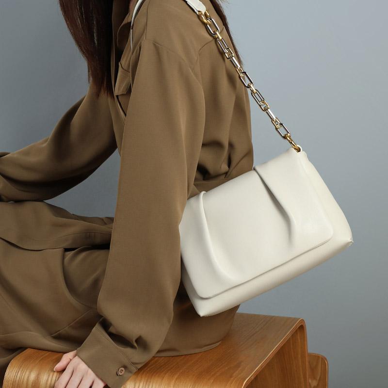 Evening Bags 2021 Female Bag Fashion Women Genuine Leather Women's Designer Handbag Cowhide Shoulder Crossbody, Beige
Evening Bags 2021 Female Bag Fashion Women Genuine Leather Women's Designer Handbag Cowhide Shoulder Crossbody, Beige