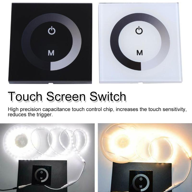 DC12V-24V RGB/RGBW Single Color Wall Mounted Touch Panel Controller Glass Dimmer Switch For LED RGB Strips Lamp Controllers
DC12V-24V RGB/RGBW Single Color Wall Mounted Touch Panel Controller Glass Dimmer Switch For LED RGB Strips Lamp Controllers