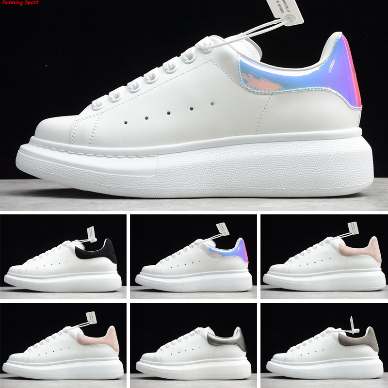 Mnes Casual shoes White Black leather tail reflective rainbow multi-color metallic silver rubber Fashion men and women sneakers eur 36-44, Color 12
Mnes Casual shoes White Black leather tail reflective rainbow multi-color metallic silver rubber Fashion men and women sneakers eur 36-44, Color 12