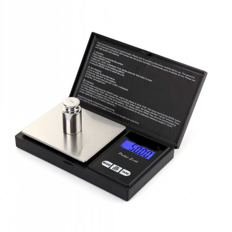 500g/0.01g Mini Pocket Digital Kitchen Scale High Precision Accurate Electronic Jewelry Gold Weight Scale Gram Balance 210927