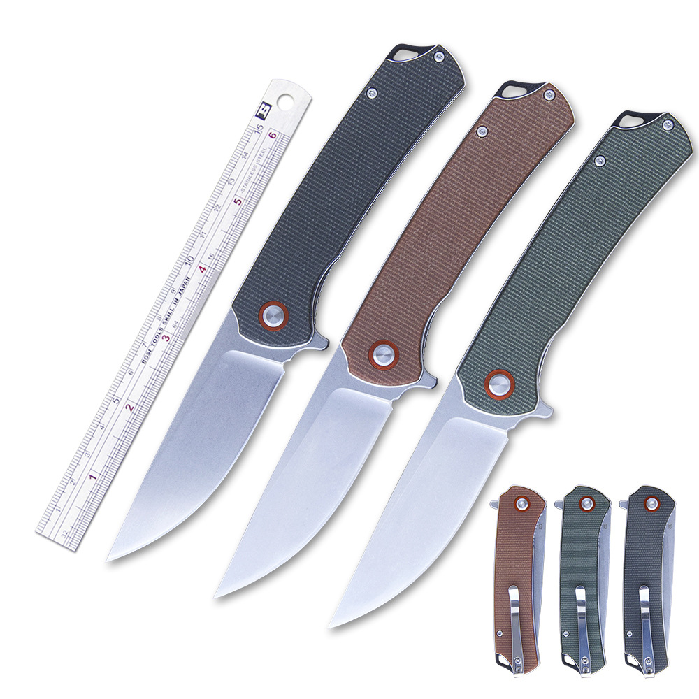 foding knife D2 stee Bade fipper G10 hande pocket knife ba bearings outdoor camping EDC too knives GT956
foding knife D2 stee Bade fipper G10 hande pocket knife ba bearings outdoor camping EDC too knives GT956
