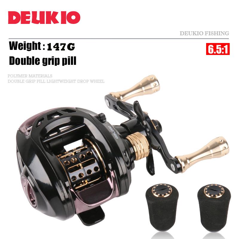 Light Baitcasting Reel 6.5:1 9+1BB 8kgs Drag Ultralight Fishing For Pike Tilapia Trout Bass Casting Wheel Weight 147g Reels
Light Baitcasting Reel 6.5:1 9+1BB 8kgs Drag Ultralight Fishing For Pike Tilapia Trout Bass Casting Wheel Weight 147g Reels