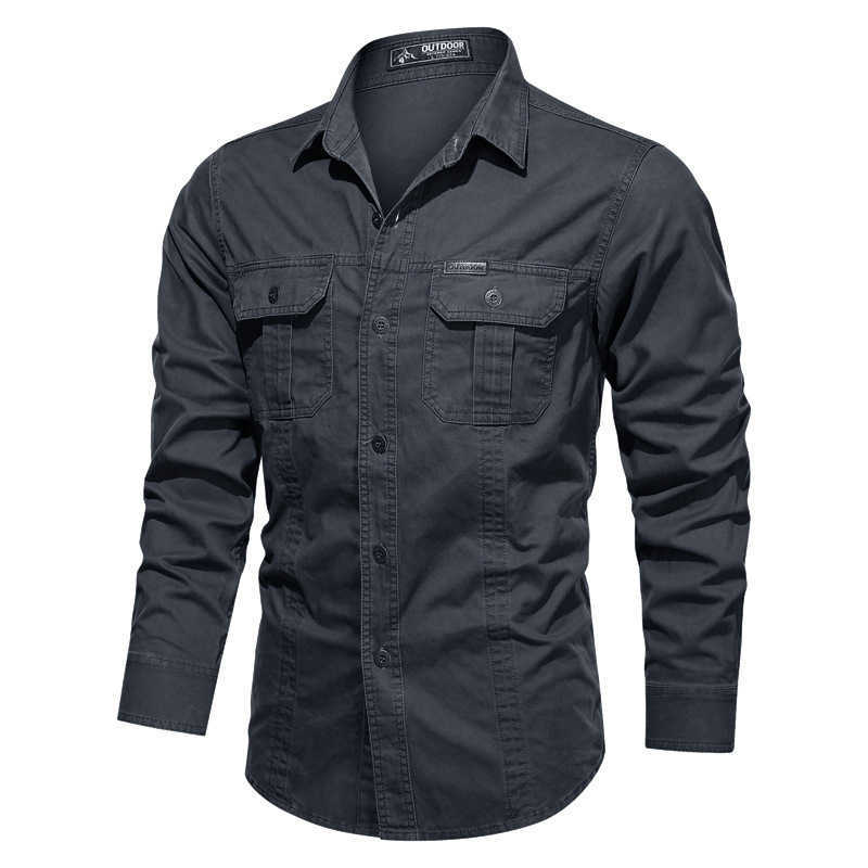 New Men's Casual Shirt 5XL 6XL Male Overshirt 2021 Military Cotton Shirts Men Brand Clothing Leisure Shirt Blouse G1014, White;black
New Men's Casual Shirt 5XL 6XL Male Overshirt 2021 Military Cotton Shirts Men Brand Clothing Leisure Shirt Blouse G1014, White;black