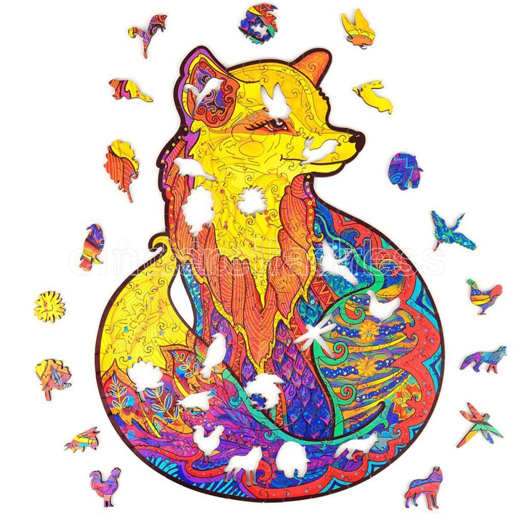 Beautiful Wooden Jigsaw Puzzles A5 size Animal Shape Puzzles reative Gifts for Children Unique Irregular Shape Jigsaw Pieces
Beautiful Wooden Jigsaw Puzzles A5 size Animal Shape Puzzles reative Gifts for Children Unique Irregular Shape Jigsaw Pieces