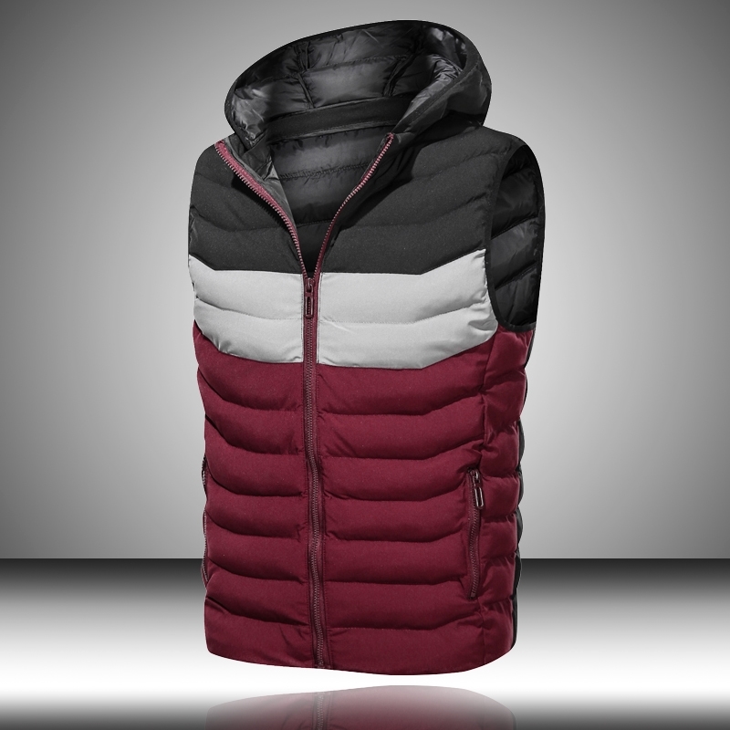 Mens Winter Vest Sleeveless Jackets Men Hooded Warm Splicing coat Casual Thicken Waistcoat Hat Detachable Chalecos Para Hombre 210603, Mg7651gray
Mens Winter Vest Sleeveless Jackets Men Hooded Warm Splicing coat Casual Thicken Waistcoat Hat Detachable Chalecos Para Hombre 210603, Mg7651gray