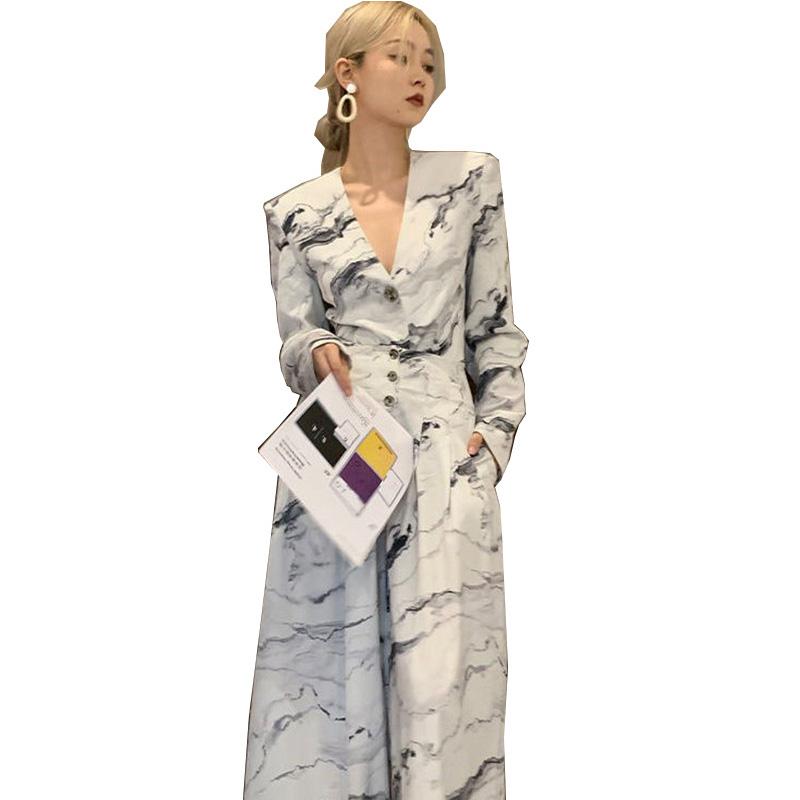 Women's Two Piece Pants Autumn 2 Set 2021Female Fashion Temperament Black White Marble Pattern Wide Leg Suit Deep V Neck Loose Pcs
Women's Two Piece Pants Autumn 2 Set 2021Female Fashion Temperament Black White Marble Pattern Wide Leg Suit Deep V Neck Loose Pcs