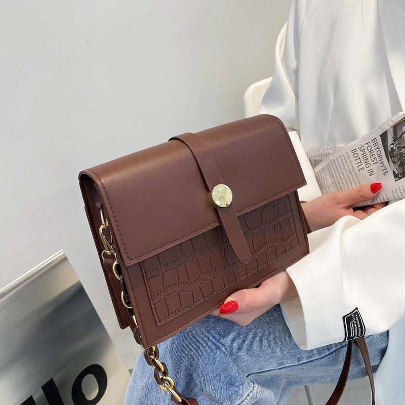 Fashion Retro Small Square Bag Simple Crossbody Women's Korean Style Solid Color Shoulder Casual Underarm Bags, Black
Fashion Retro Small Square Bag Simple Crossbody Women's Korean Style Solid Color Shoulder Casual Underarm Bags, Black