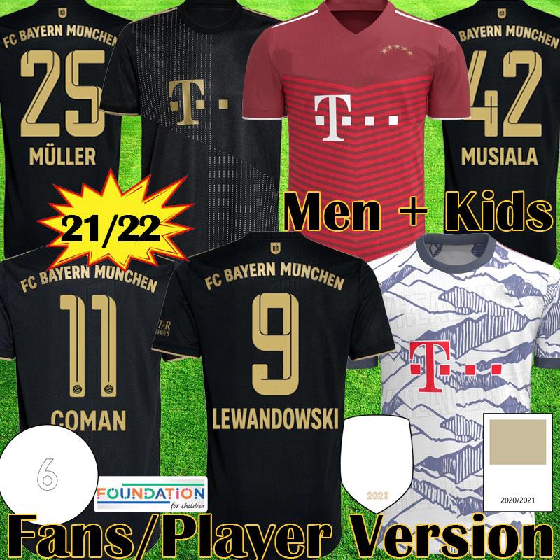21 22 DAVIES bAyerN SANE soccer jersey LEWANDOWSKI GNABRY MULLER KIMMICH munich MUSIALA COMAN 11 football shirt Men Kids equipment kit MUNCHEN 2021 2022 4th tops, League away
21 22 DAVIES bAyerN SANE soccer jersey LEWANDOWSKI GNABRY MULLER KIMMICH munich MUSIALA COMAN 11 football shirt Men Kids equipment kit MUNCHEN 2021 2022 4th tops, League away