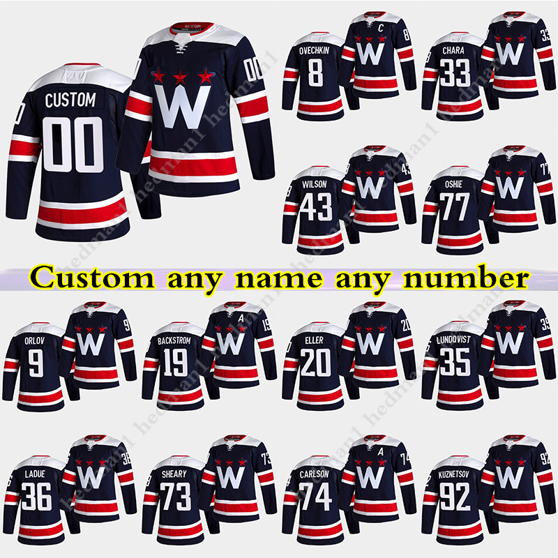 Custom Washington capitals 3rd hockey jerseys 8 Alexander Ovechkin 43 Tom Wilson 77 T. J. Oshie 33 zdeno chara any number and name, Black;red
Custom Washington capitals 3rd hockey jerseys 8 Alexander Ovechkin 43 Tom Wilson 77 T. J. Oshie 33 zdeno chara any number and name, Black;red