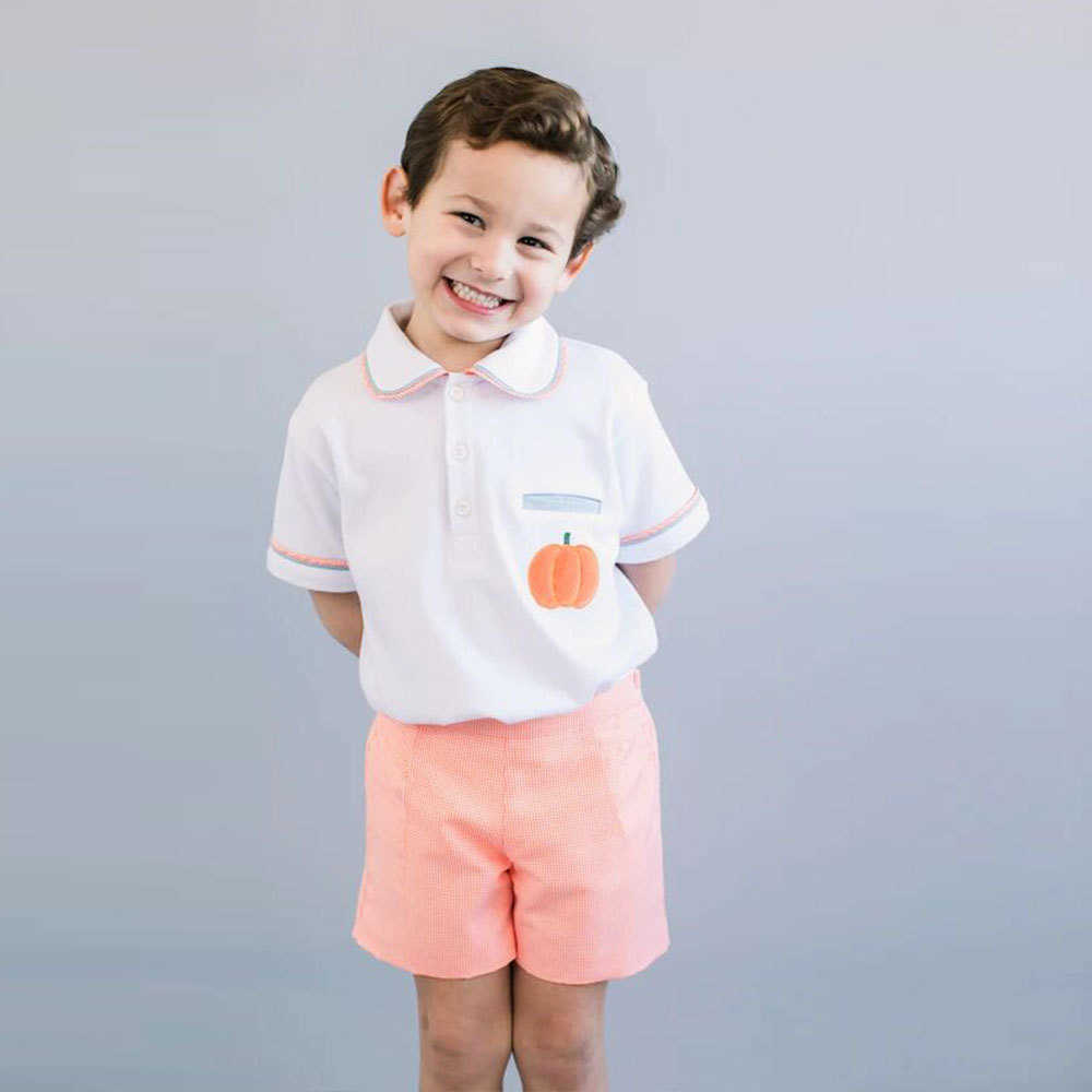 2PCS Spanish Clothing Sets for Toddler Boy Boutique Romper Baby Smocked Suits Boys Summer Cotton Clothes Suit Brother's Outfit 210615