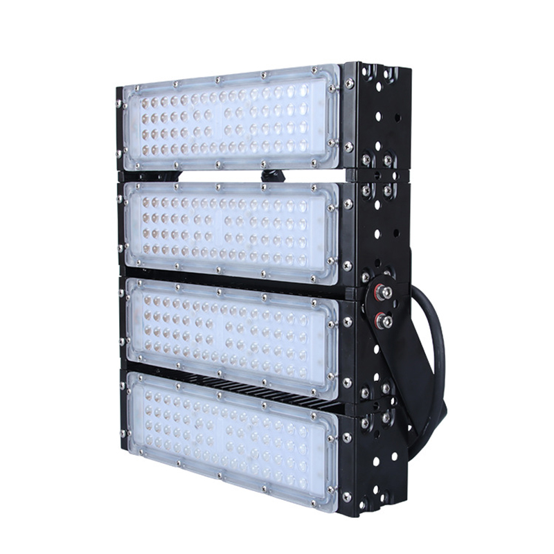 Tunnel Lights 50W 100W 150W 200W 250W 300W SMD3030 Floodlight Module Fin Heat Dissipation Waterproof IP65 Cool White For Highway P