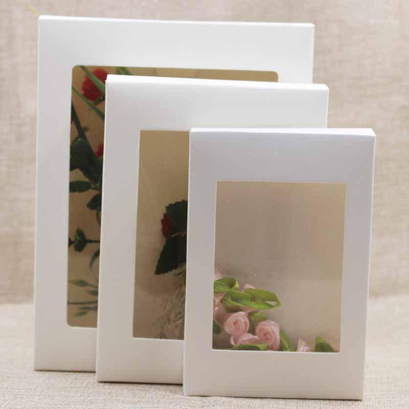 Gift Wrap 20pcs Multi Size Candy Cake Packaging Box With Clear Window Kraft Paper Display Wedding Baby Shower Party Boxes
Gift Wrap 20pcs Multi Size Candy Cake Packaging Box With Clear Window Kraft Paper Display Wedding Baby Shower Party Boxes