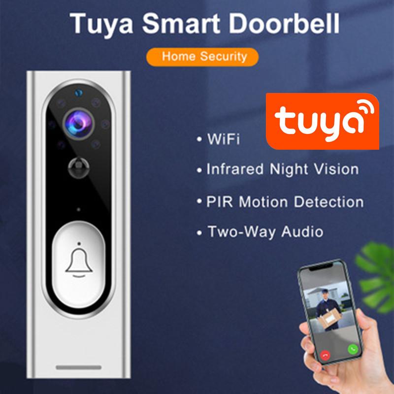 Video Doorbell Tuya HD WiFi Smart Intercom IP Camera Home Security Monitor Compatible With Alexa Google Assistant Doorbells
Video Doorbell Tuya HD WiFi Smart Intercom IP Camera Home Security Monitor Compatible With Alexa Google Assistant Doorbells